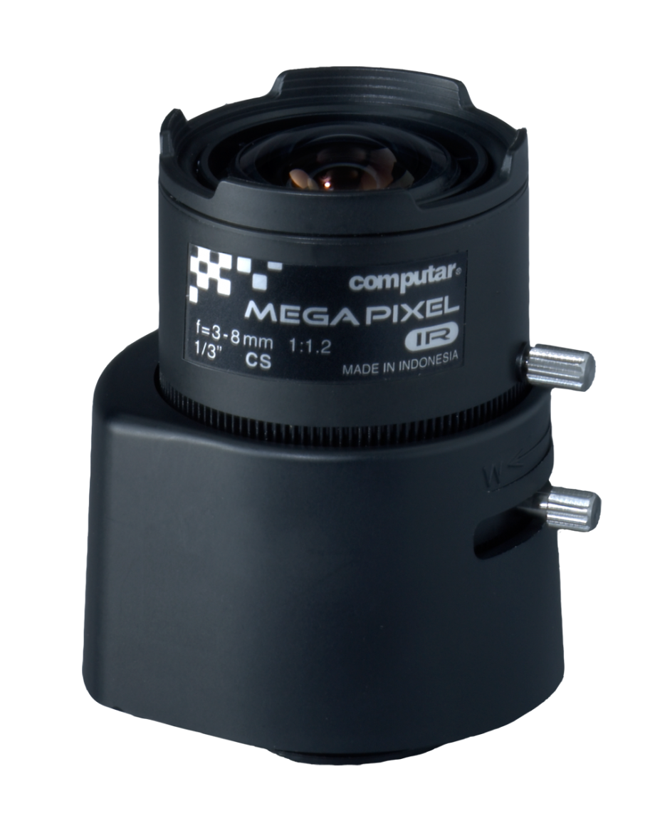 Vivotek TG3Z0312FCS–MPIR 1/3-inch 3-8mm f1.2 A/I, Day/Night IR Auto-Iris Lens
