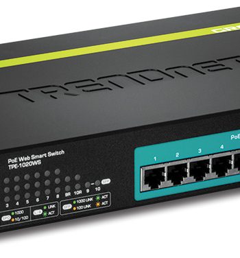 TRENDnet TPE-1020WS 10-Port Gigabit Web Smart PoE+ Switch