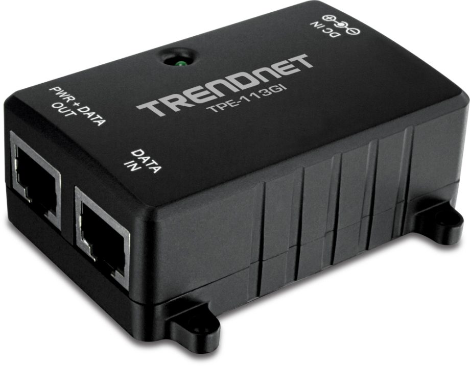 TRENDnet TPE-113GI Gigabit Power over Ethernet (PoE) Injector