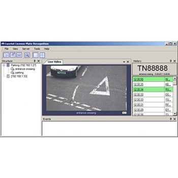 TRENDnet TV-LPR999 Luxriot License Unlimited Plate Recognition Support for VMS Software