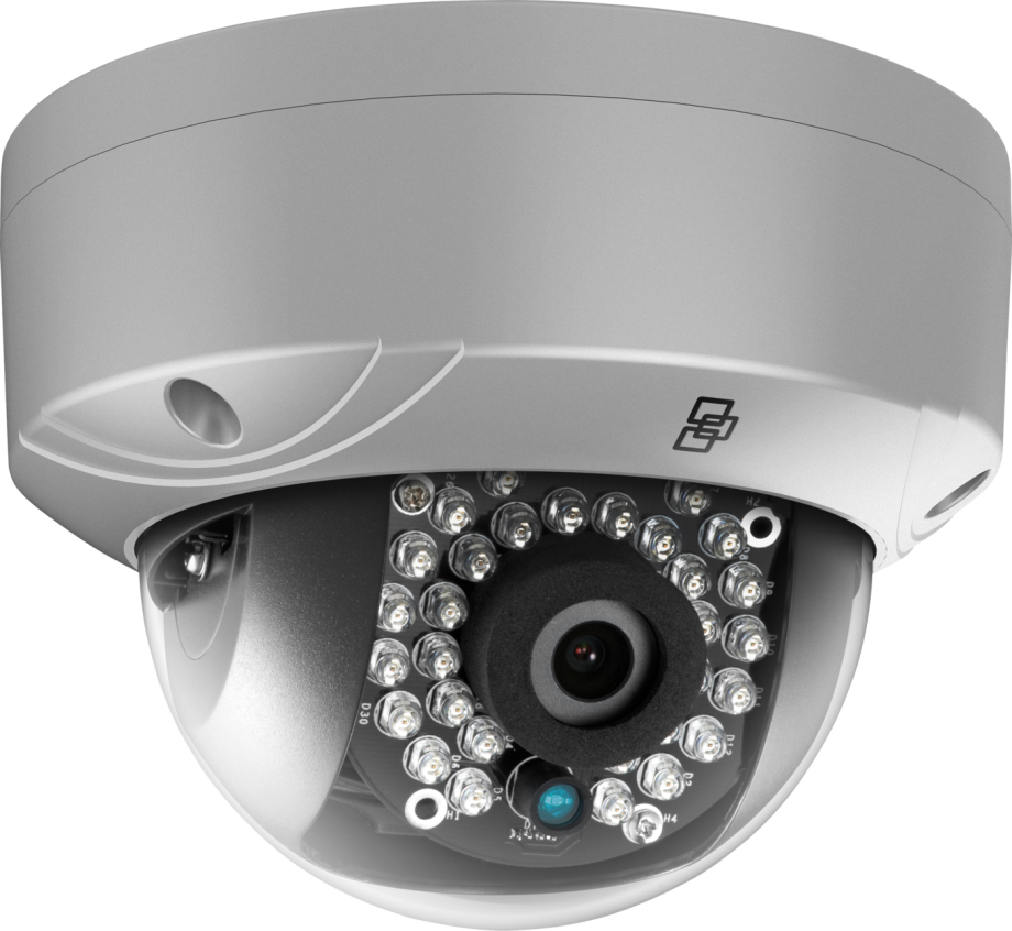 GE Security Interlogix TVD-1106 TruVusion IP Mini Dome, 2.8mm Fixed Lens, IP66