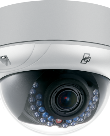 GE Security Interlogix TVD-1201 1.3 Megapixel TruVusion IP Mini Outdoor Dome Camera, 2.8~12mm Lens
