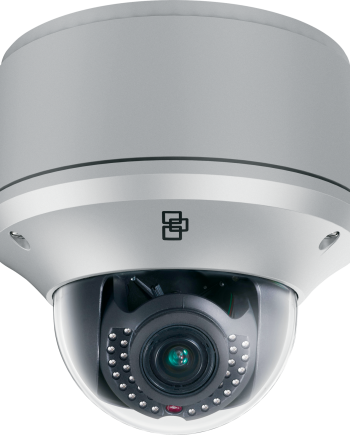 GE Security Interlogix TVD-1205 TruVusion IP Outdoor Dome Camera, 8~32mm Lens, IP66, Ik10