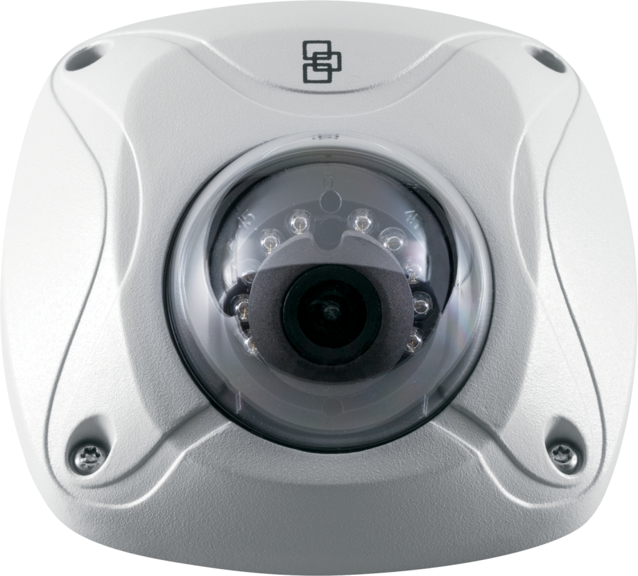 GE Security Interlogix TVW-1101 TruVision 1.3 Megapixel Outdoor IR Wedge Dome Camera, 2.8mm Lens, PAL