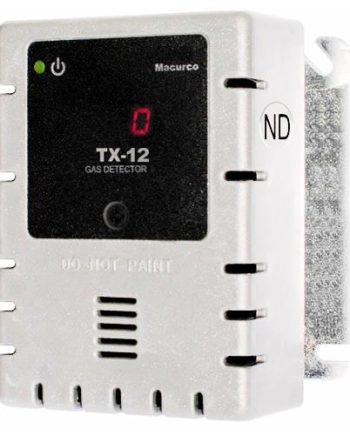 Macurco TX-12-ND WHITE 120V Nitrogen Dioxide Fixed Gas Detector Controller and Transducer, White Housing