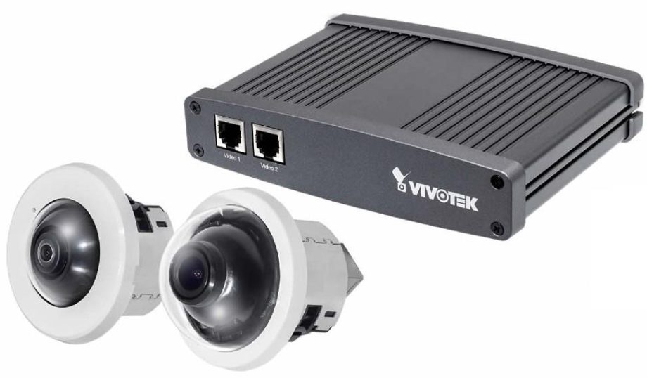 Vivotek VC8201-M11 Fisheye 3DNR Recessed Mount Split-type Camera System