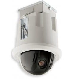 Bosch VG5-164-CT0 AutoDome 100 Series Day/Night NTSC In-Ceiling Camera, 5-50mm Lens