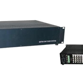 Veilux VMS-2U0804A Basic Modular Matrix Switcher 8 Video & Audio Inputs 4 Outputs
