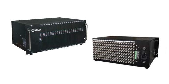 Veilux VMS-4U12816 Commercial Modular Matrix Switcher (4u Unit) 128 Video Inputs 16 Video Outputs
