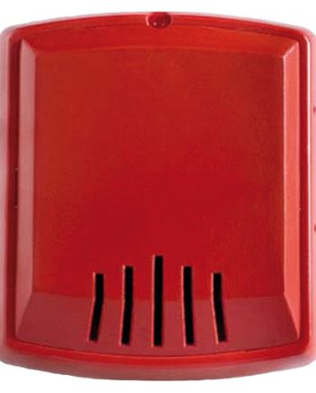 Bosch W-HNR Wall Mount Horn, Two Wire, 12/24V, Red