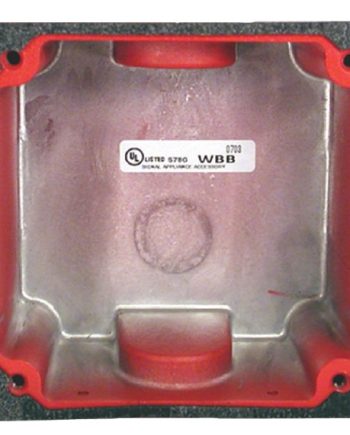 Bosch Weather Resistant Back Box, Red, WBB-R