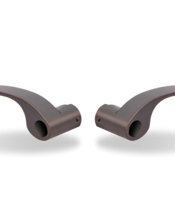Yale YR05D83K Milan Snap-On Replacement Lever, Oil-Rubbed Bronze, Permanent, Pair