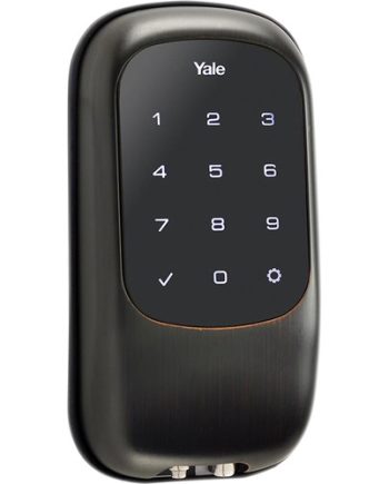Yale YRD120ZW0BP Touchscreen Deadbolt T1L with Z-Wave