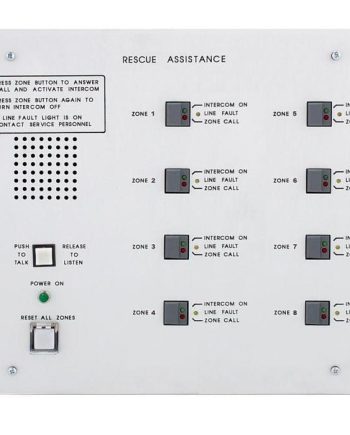 Alpha A-4208 8 Unit Area of Rescue Master Audio