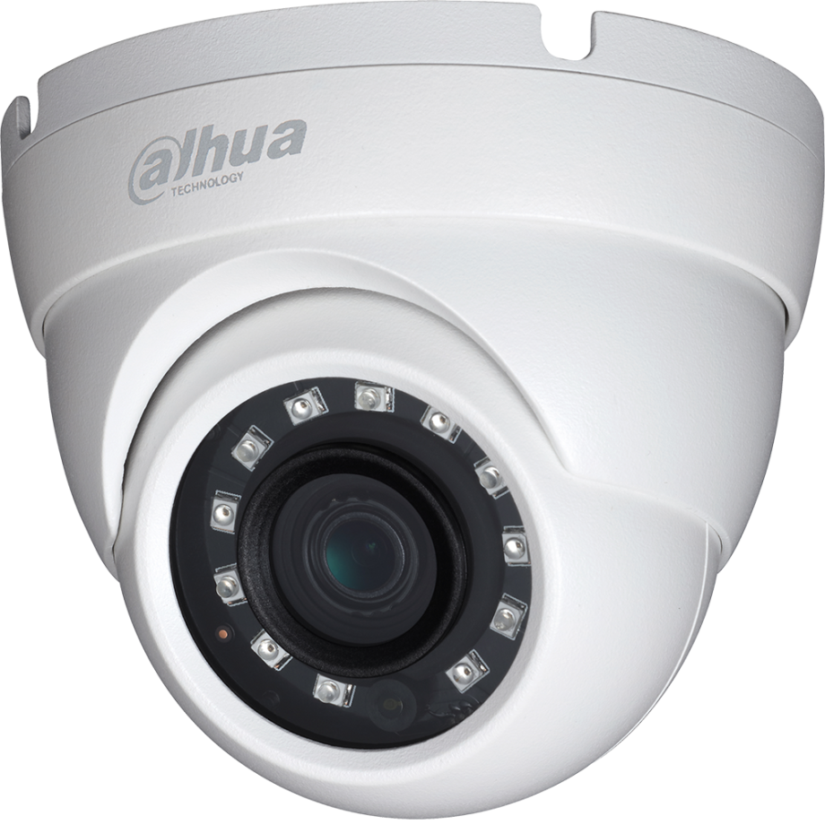 Dahua A211K02 1080p HDCVI Outdoor IR Eyeball Dome Camera, 2.8mm Lens