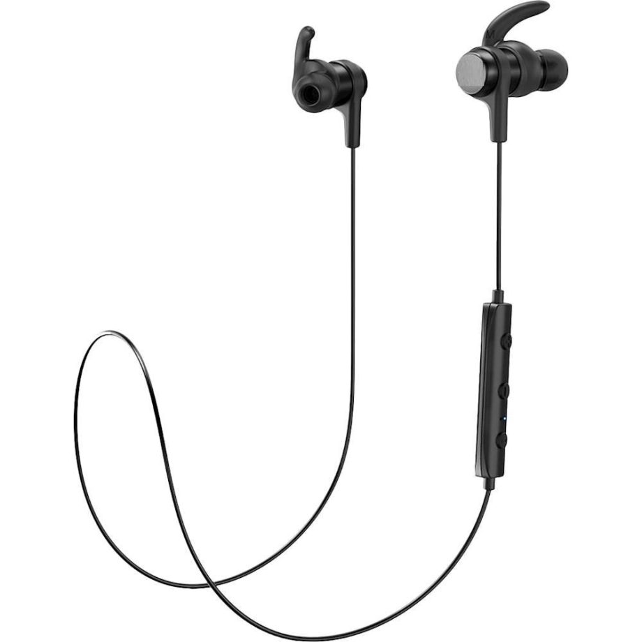 Eufy A3234Z11 SoundBuds Flow Bluetooth and Water Resistant Ear Buds, Black