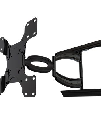 Crimson A55VSB Articulating Mount for 32″ to 55″ Flat Panel Screen, Black