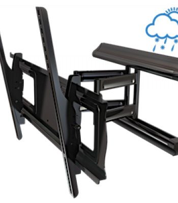 Crimson AE63LL Articulating Mount for 37″ to 70″ Flat Panel Screens, Black