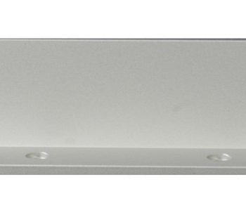Alarm Controls AM3326 L Bracket for 600D and 600DLB Double Magnetic Locks, Clear Anodized