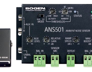 Bogen ANS501 Ambient Noise Sensor and Microphone for Paging Systems