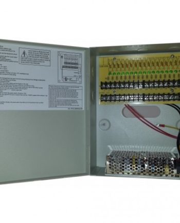 Active Vision APS-1218-10A-N 12v DC, 10 Amp UL Listed Power Supply, Smart-Fused PTC Outputs