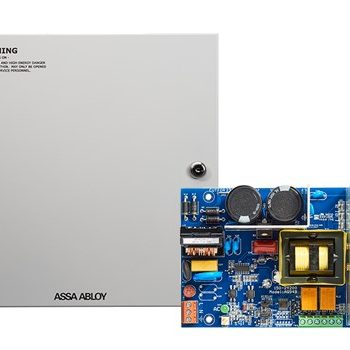 Securitron AQD4-4F1 4 Amp, Dual Voltage Power Supply with Enclosure, 4 Outputs, 1 Amp Glass Fuses