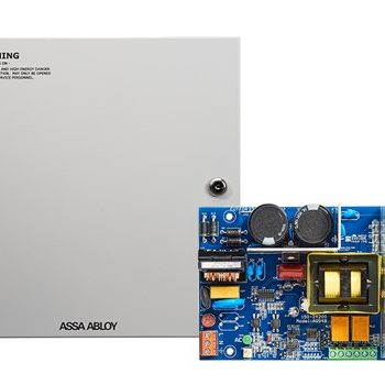 Securitron AQD4-8F2 4 Amp, Dual Voltage Power Supply with Enclosure, 8 Outputs, 2 Amp Glass Fuses