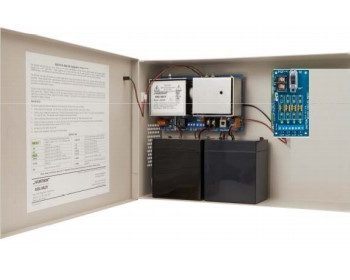 Securitron AQD5-4C 5/3 Amp, Dual Voltage Power Supply with Enclosure, 4 PTC Outputs