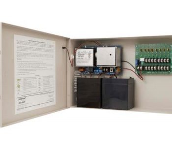 Securitron AQD5-8C 5/3 Amp, Dual Voltage Power Supply with Enclosure, 8 PTC Outputs