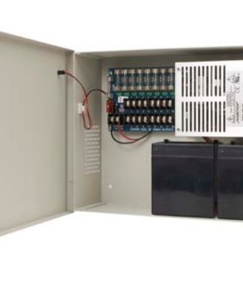 Securitron AQU243-8F 3AMP 24VDC Power Supply, 8 Fused Outputs