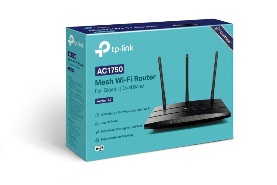 TP-Link Archer-A7 AC1750 Wireless Dual Band Gigabit Router