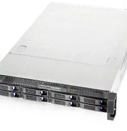 Everfocus Ares64XU-12T 64 Channels 2U Rack Mount Network Video Recorder, 12TB