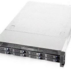 Everfocus Ares64XU-28T 64 Channels 2U Rack Mount Network Video Recorder with 8HDD Bays, 28TB