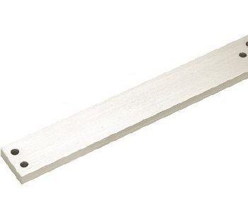 Securitron ASB-62CL Aluminum Frame Spacer Bracket, M62, Clear Anodized