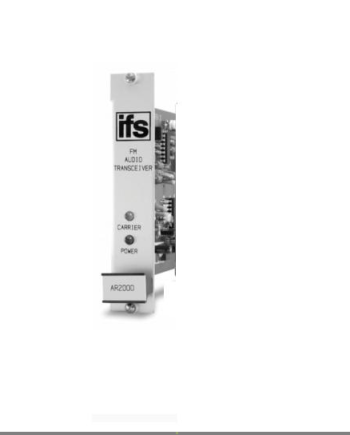 GE Security Interlogix AT1000-R3 FM Audio Transmitter, MM, 1 Fiber, Rack Mount