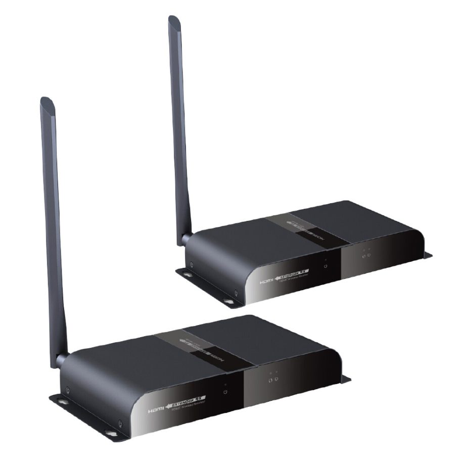 Avycon AVA-HDMI-EXT-W600 HDMI Wireless Extender up to 600FT (HDbitT), Transmitter & Receiver Kit