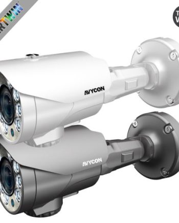 Avycon AVC-BA92SVT-W 1080P EX-SDI HD-TVI HD-SDI Analog Bullet Camera All In One 2.8-12mm Varifocal Lens White