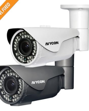 Avycon AVC-BH71V Bullet Camera 1000 TVL 2.8-12mm Varifocal Lens Gray