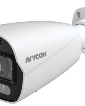 Avycon AVC-BHN51AVT-AI-SL 5 Megapixel Network IR Outdoor Bullet Camera, 2.8-12mm Lens