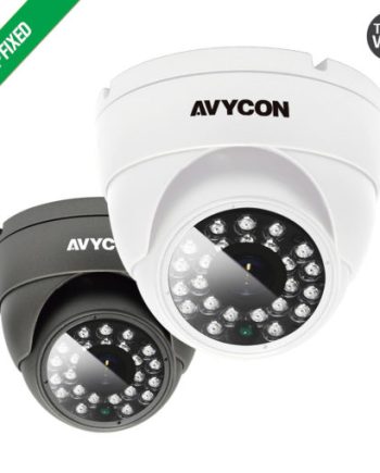 Avycon AVC-ET91FT/2.8-W 1080P HD-TVI IR Eyeball Dome Camera, 2.8mm Lens, White