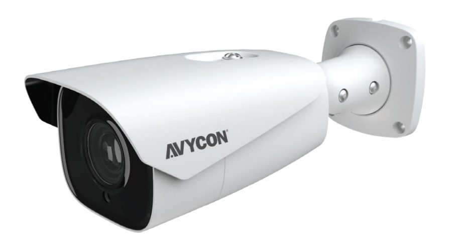 Avycon AVC-NBL21M-L1 2 Megapixel HD Outdoor IR ANPR Bullet IP Camera, 2.8-12mm Lens