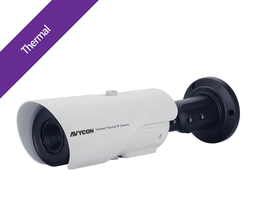 Avycon AVC-THN11FT-F08 400 x 300 Outdoor Thermal Bullet IP Camera, 8mm Lens