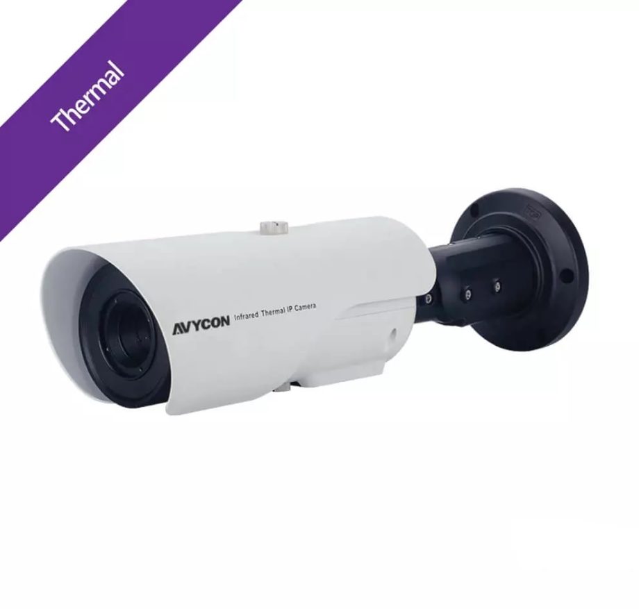 Avycon AVC-THN11FT-F50 396 X 264 Fixed Outdoor Network IP Thermal Bullet Camera, 50mm Lens