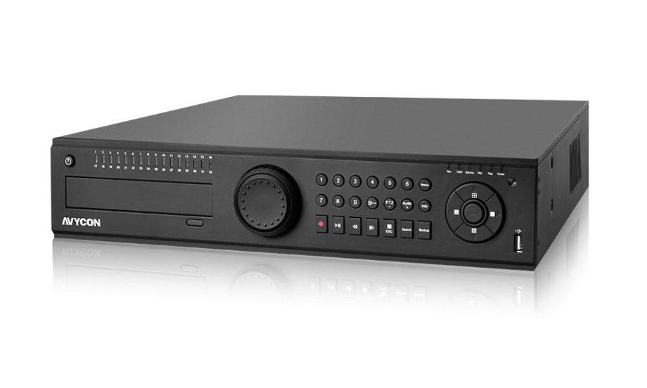Avycon AVR-HN564E-12T H.265 64 Channel Network Video Recorder, 4K, 12TB