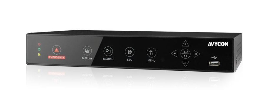Avycon AVR-TA908H-6T 8 Channel HD-TVI TRIBRID Digital Video Recorder, 6TB HDD