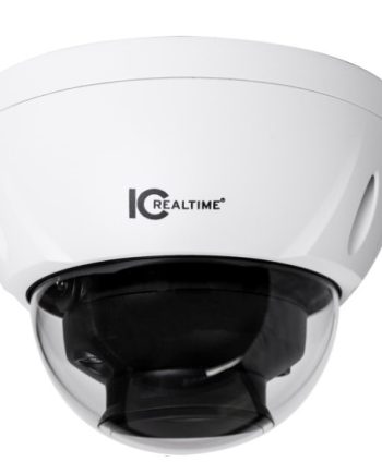 ICRealtime AVS-D8712SL-DP 8 Megapixel HD-AVS Indoor/Outdoor Mid Size Vandal Dome Camera, 3.7-11mm Lens