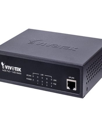 Vivotek AW-GET-050A-065 Unmanaged 4xGE PoE + 1xGE Switch
