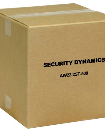 Security Dynamics AW22-2ST-500 22/2 Stranded Shrink Wrap Roll Alarm Wire, 500 Feet