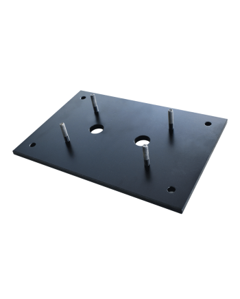 Optex AX-TWEB-A Photobeam Enclosure Mount/Pole Ashphalt Floor Bracket for AX-TW100/200 Freestanding Series