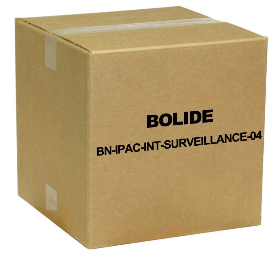 Bolide BN-IPAC-INT-SURVEILLANCE-04 4-Channel License for IVS Surveillance